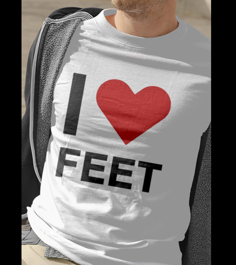 I Heart Feet T-Shirt