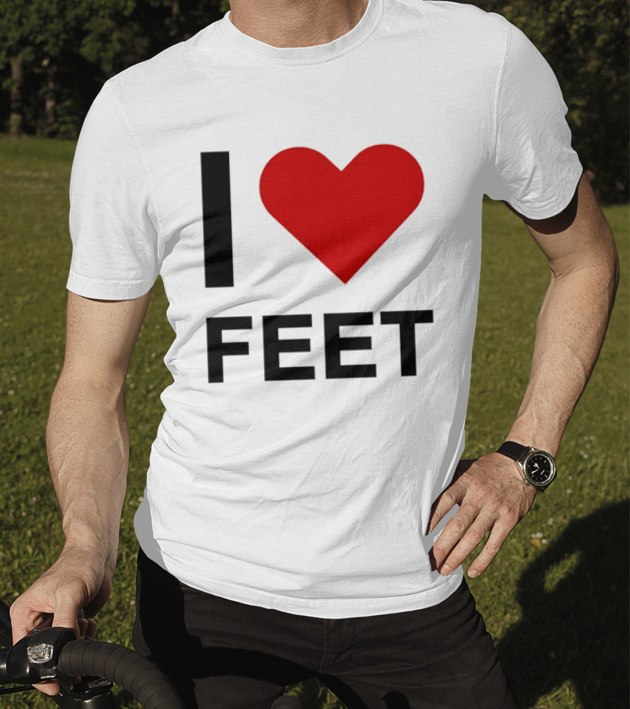 I Heart Feet T-Shirt