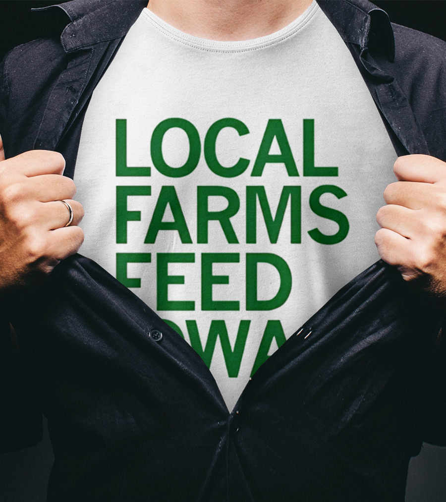 Iowa Valley RC&D Local Farms Feed Iowa T-Shirt