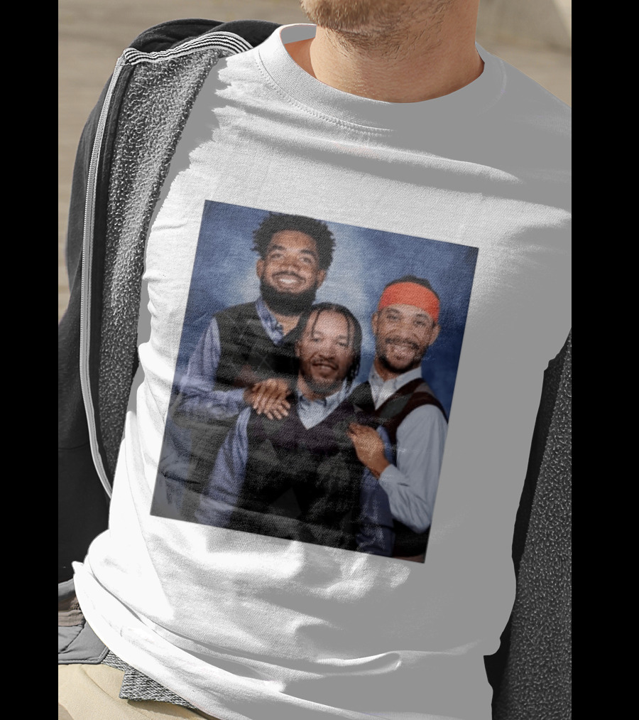 Karl Anthony Towns Jalen Brunson Josh Hart Step Brothers Argyle Sweater T-Shirt