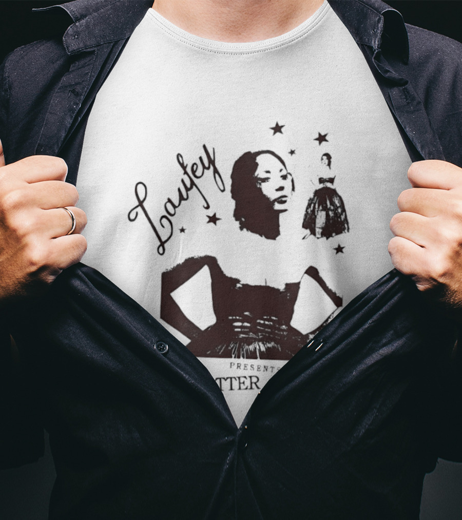 Laufey A Matter Of Time Features Retro Silhouette And Stars T-Shirt