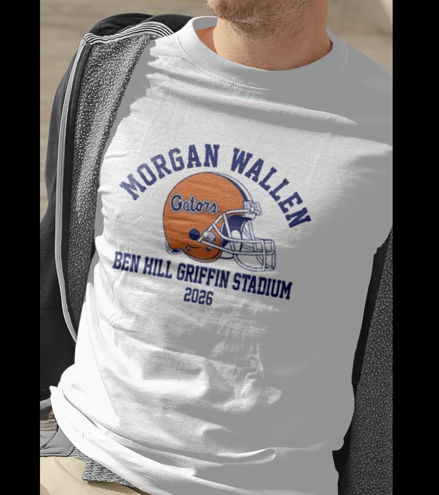Morgan Wallen Florida Gators Ben Hill Griffin Stadium 2026 T-Shirt