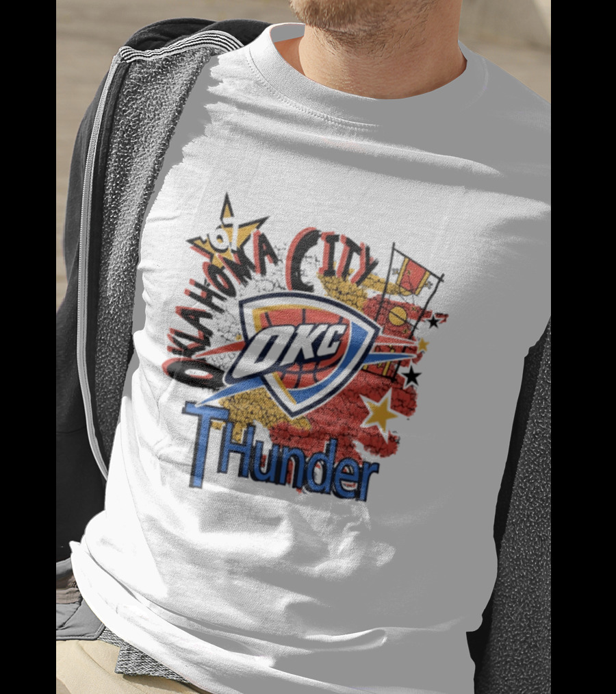 Oklahoma City OKC Thunder '67 Hardwood Classics T-Shirt