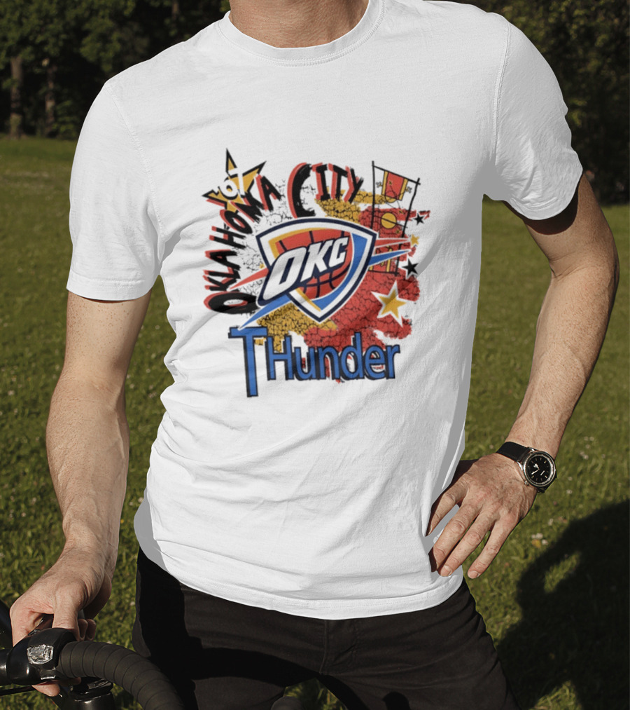 Oklahoma City OKC Thunder '67 Hardwood Classics T-Shirt