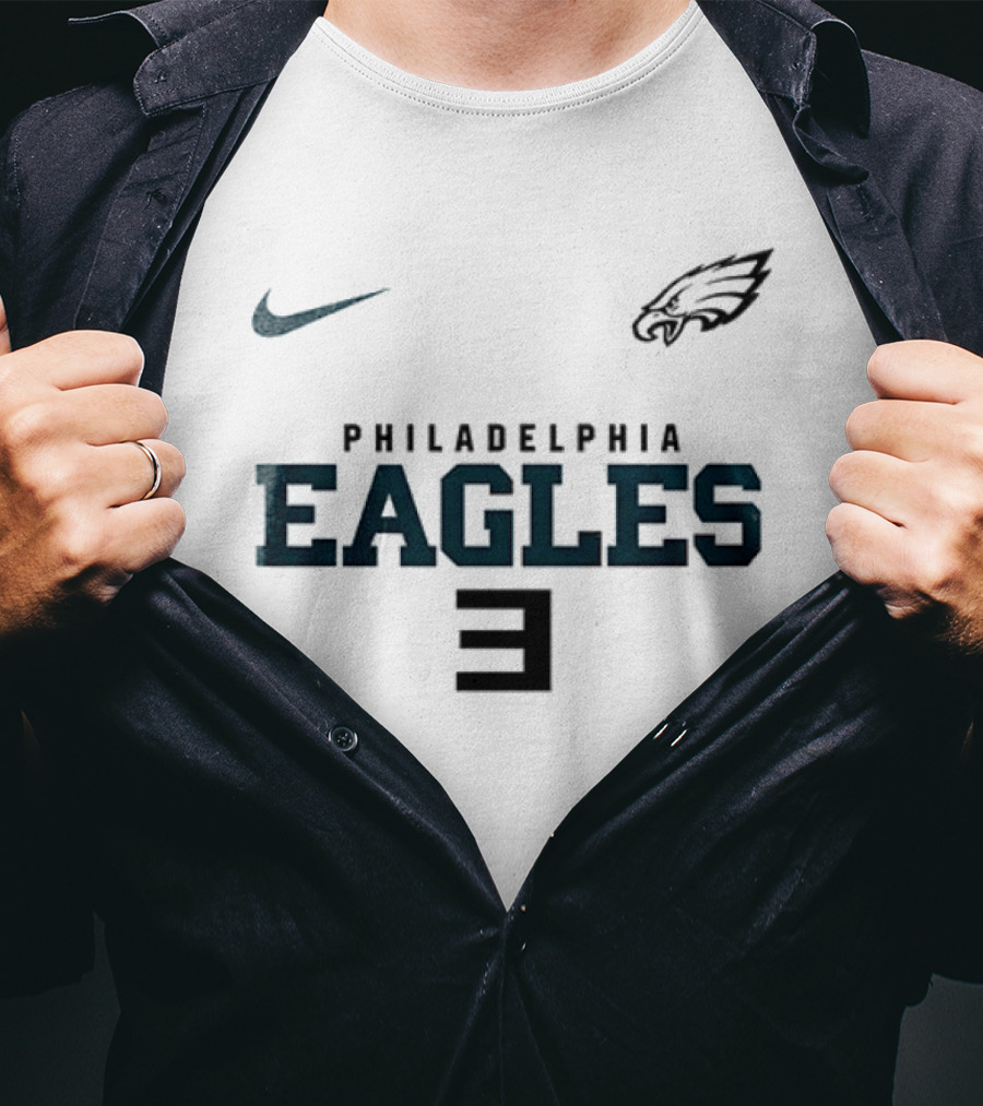 Philadelphia Eagles Nike Eminem Slim Shady Mask Collaboration T-Shirt