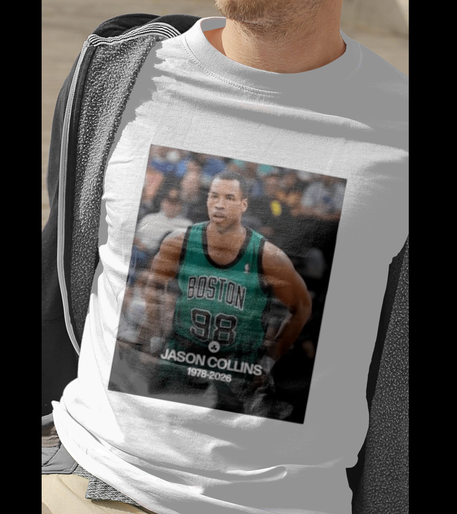 Boston Jason Collins 1978 2026 98 Rest In Peace T-Shirt