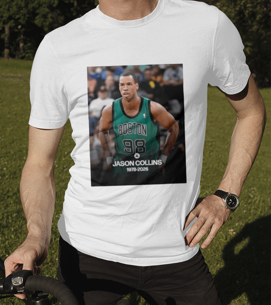 Boston Jason Collins 1978 2026 98 Rest In Peace T-Shirt