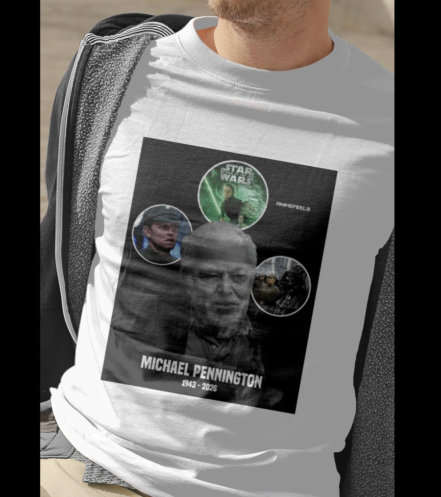 Star Wars Return Of The Jedi Michael Pennington 1943 2026 T-Shirt