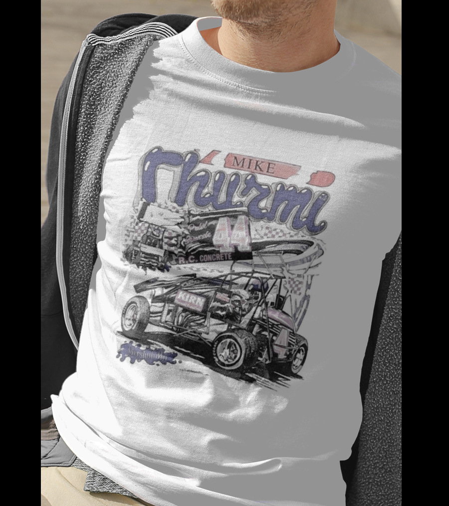 Ryan Gosling Mike Thurni Racing 44 Mavtv Sprint Car T-Shirt