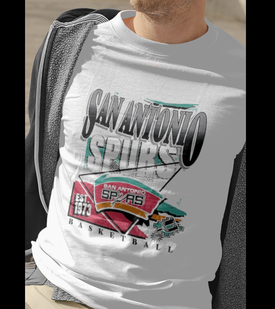 San Antonio Spurs Basketball Est 1973 T-Shirt