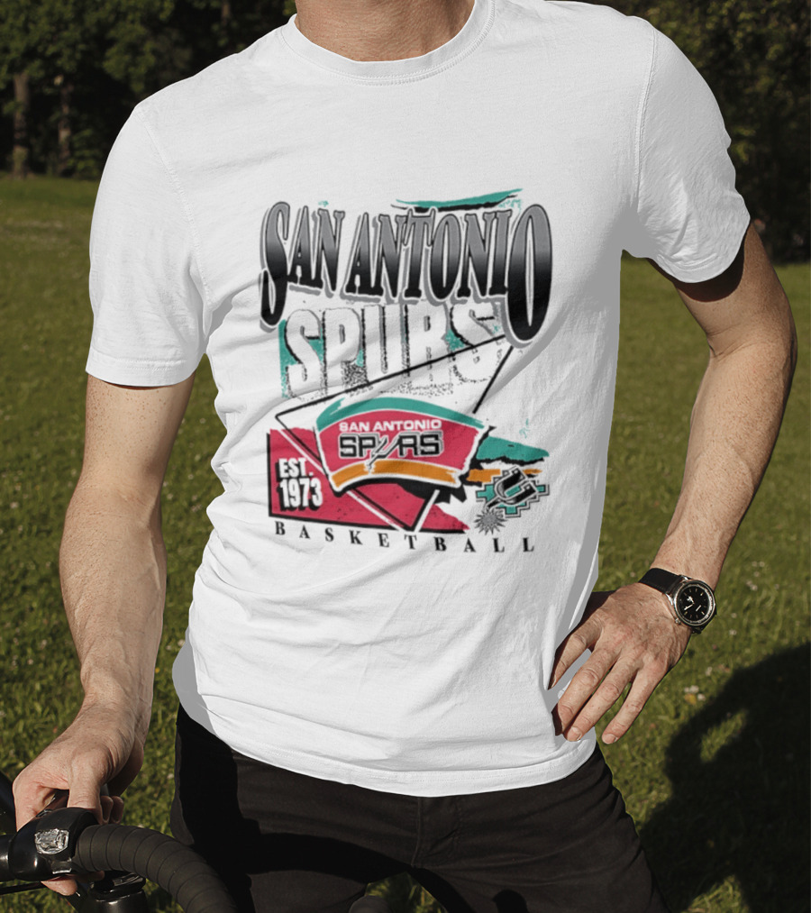 San Antonio Spurs Basketball Est 1973 T-Shirt