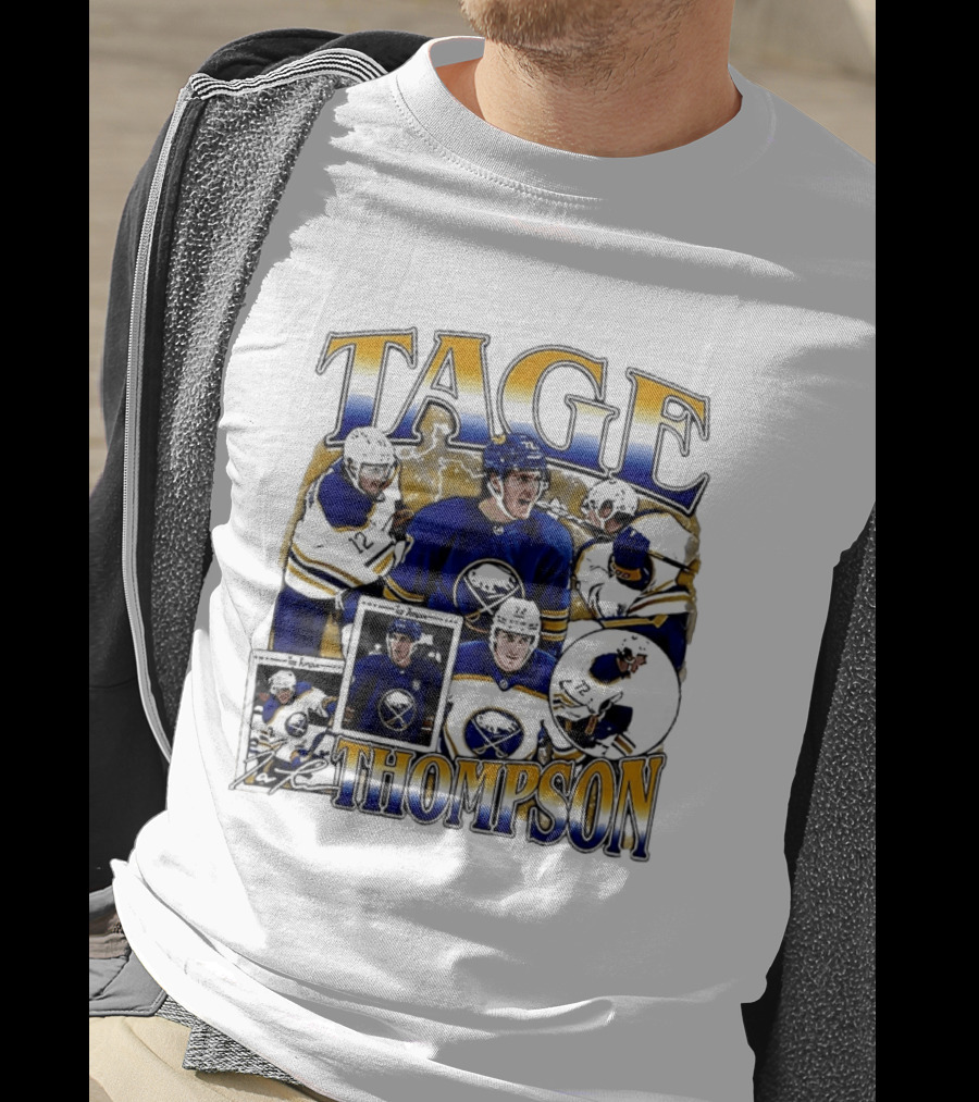 Tage Thompson Buffalo Sabres 2026 NHL Hockey Enthusiast's Choice T-Shirt