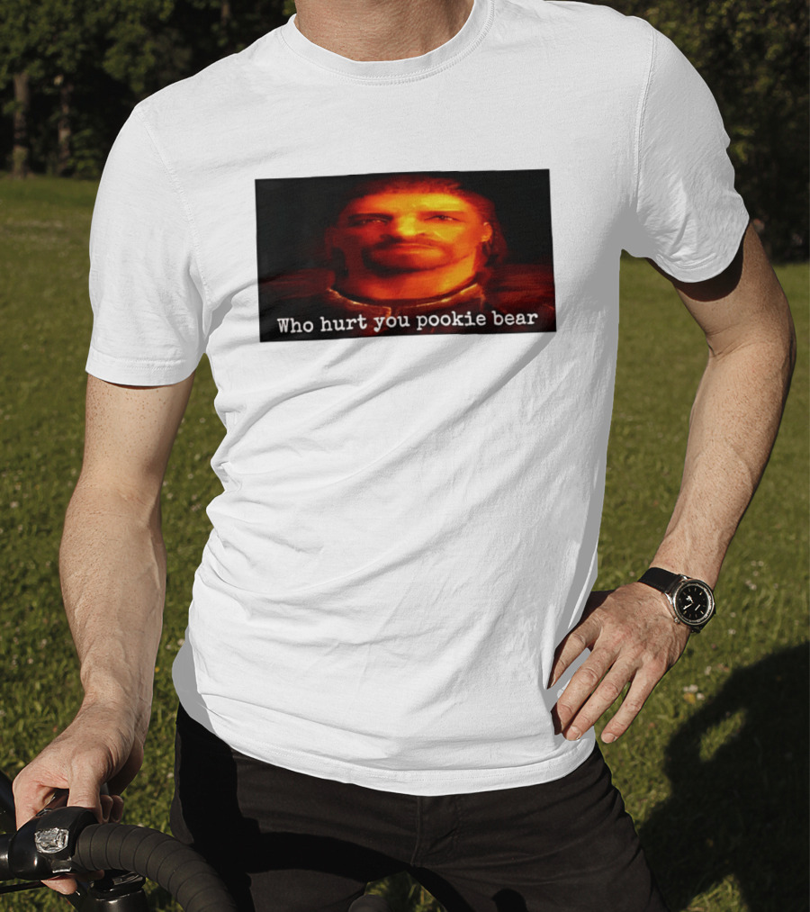 Who Hurt You Pookie Bear Video Game T-Shirt