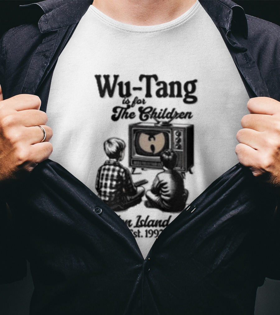 Wu Tang Clan For The Children Staten Island NY Est 1992 T-Shirt