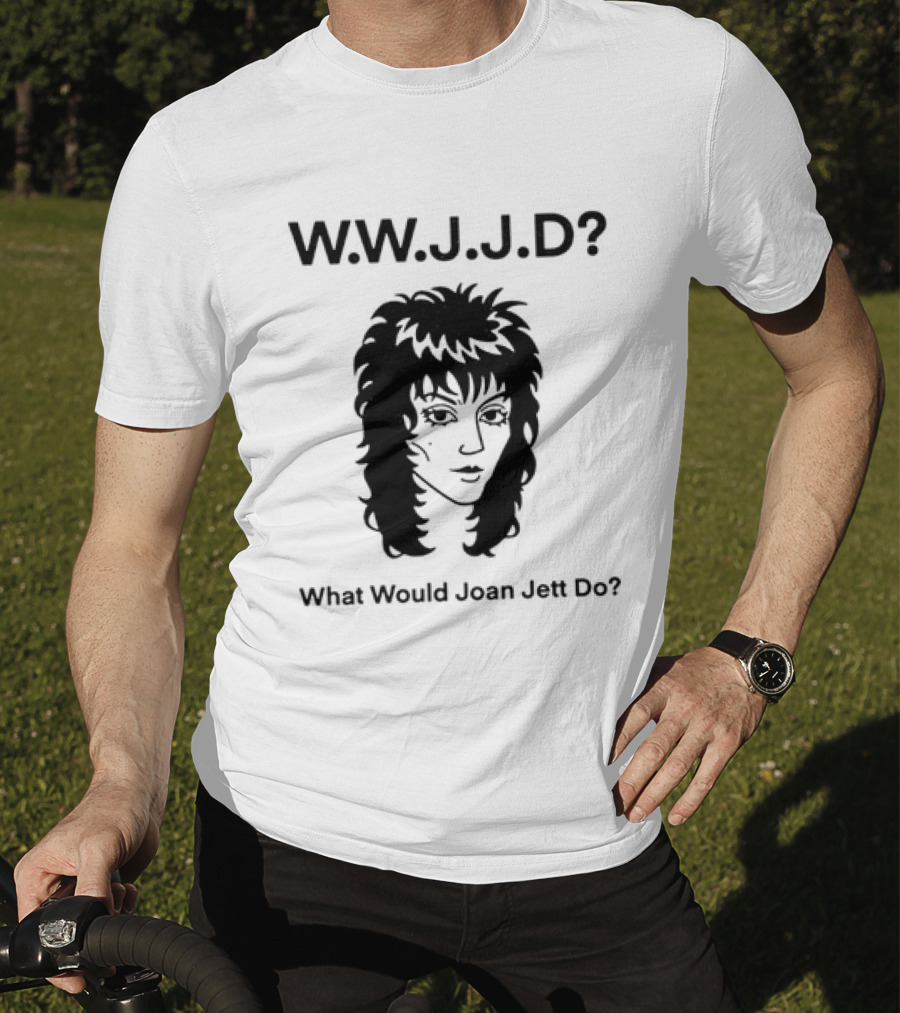 WWJD What Would Joan Jett Do T-Shirt
