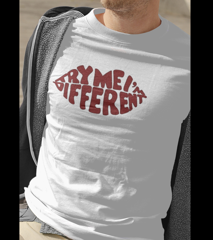 Try Me I'm Different Bold Red Lips T-Shirt