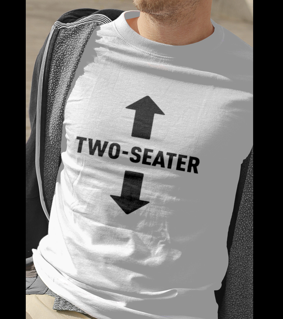 Two Seater Arrows Up And Down T-Shirt