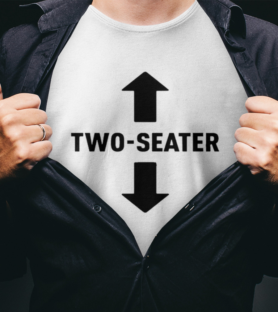 Two Seater Arrows Up And Down T-Shirt
