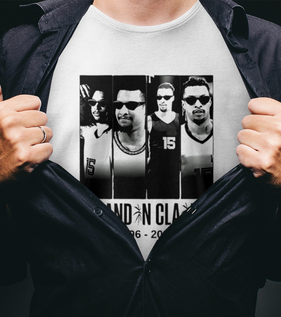 Brandon Clarke Memphis Grizzlies Forever 15 Tribute 1996 2026 T-Shirt