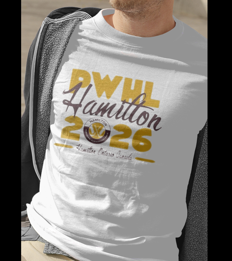 PWHL Hamilton 2026 Ontario Canada Hamilton Pour Enfants Stadium Essentials T-Shirt
