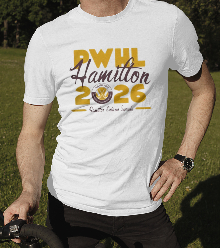 PWHL Hamilton 2026 Ontario Canada Hamilton Pour Enfants Stadium Essentials T-Shirt
