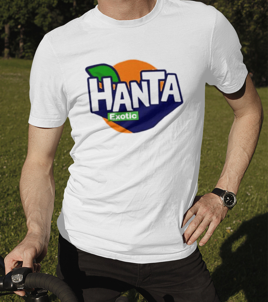 Hanta Exotic Fanta Leaf Orange T-Shirt