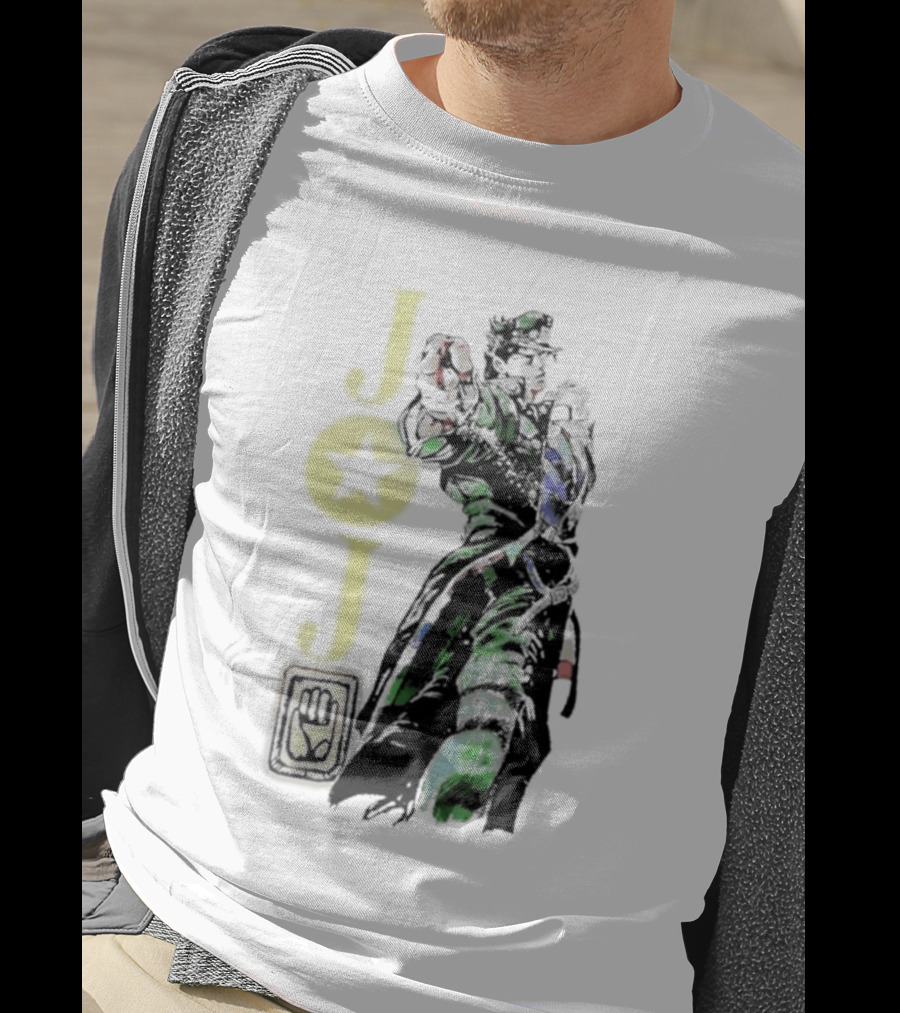 Jojo Jotaro Kujo Star Emblem Anime T-Shirt