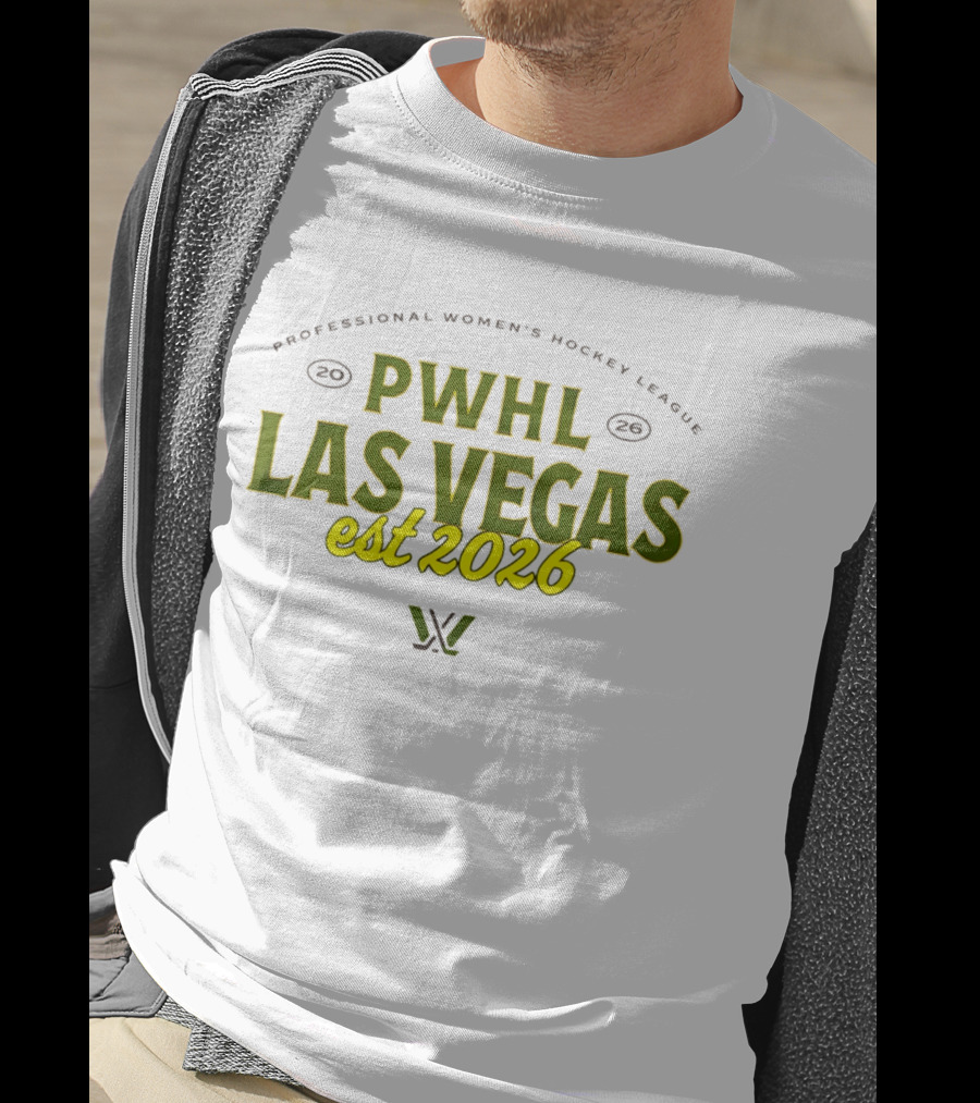 Professional Women's Hockey League Las Vegas 2026 Centennial T-Shirt