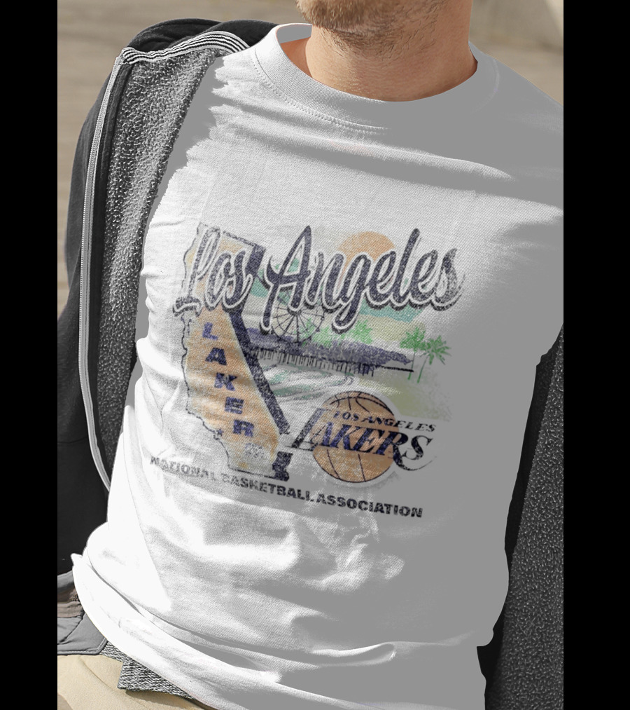Los Angeles Lakers 2026 National Basketball Association Franklin T-Shirt