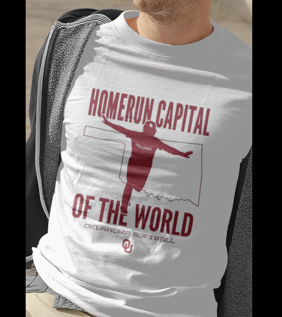 Oklahoma Softball Homerun Capital Of The World T-Shirt