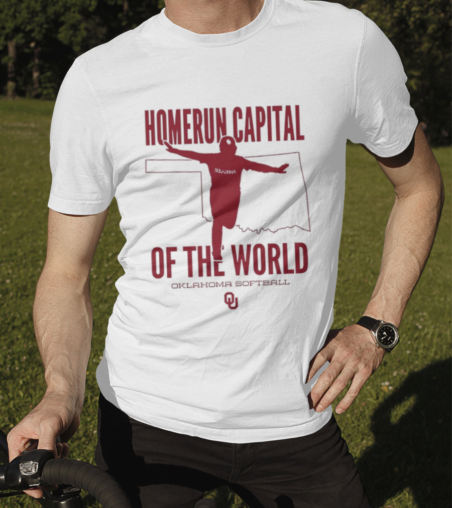 Oklahoma Softball Homerun Capital Of The World T-Shirt