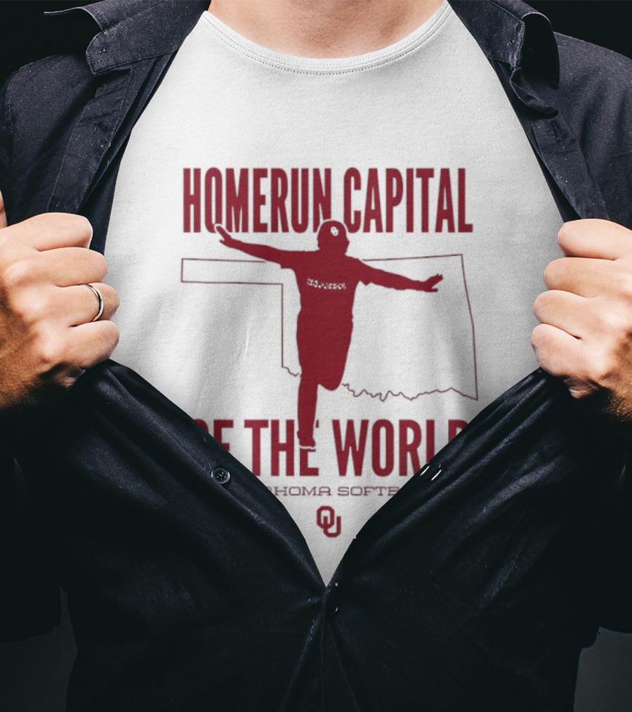 Oklahoma Softball Homerun Capital Of The World T-Shirt