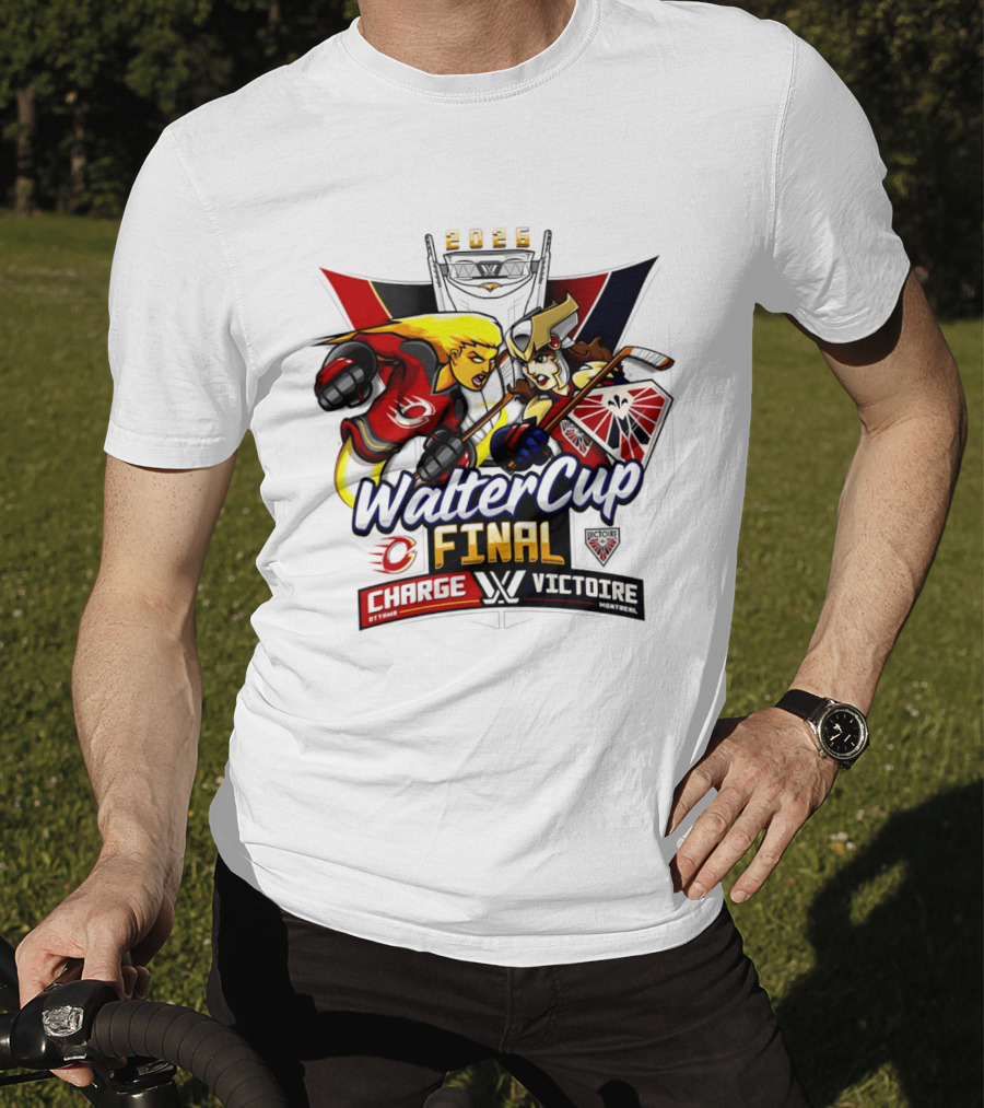 Ottawa Charge Vs Montreal Victoire 2026 Walter Cup Final Hockey Clash T-Shirt