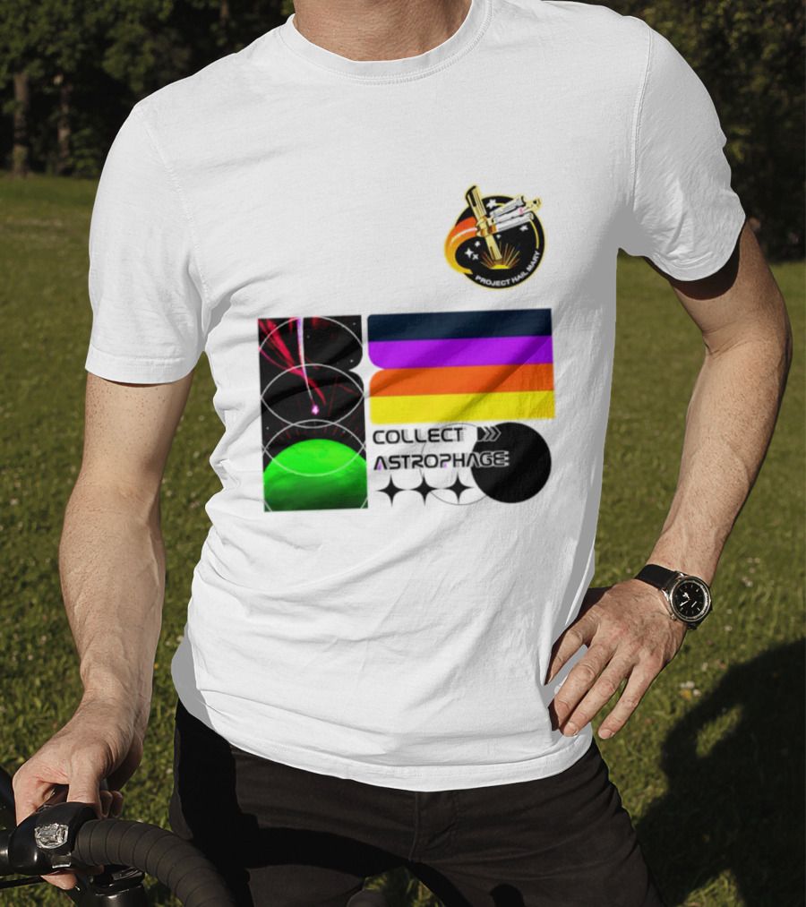 Project Hail Mary Collect Astrophage Science Fiction Spacecraft T-Shirt