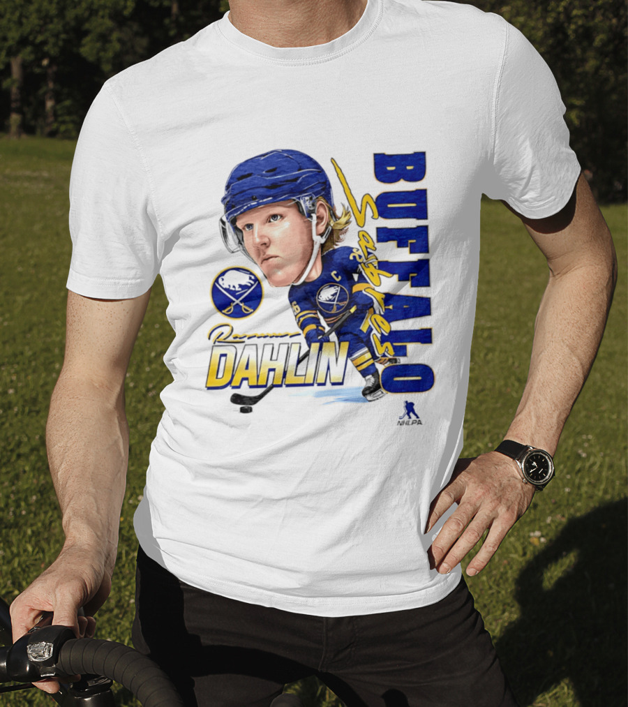 Rasmus Dahlin Captain Buffalo Sabres NHLPA Caricature T-Shirt