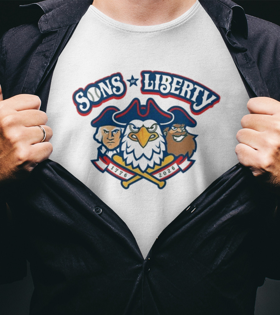 Sons Of Liberty 1776 2026 250th Anniversary Eagle Patriots T-Shirt