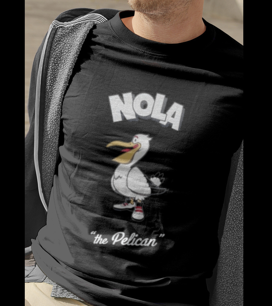 New Orleans Pelicans Nola The Pelican NBA Toons T-Shirt