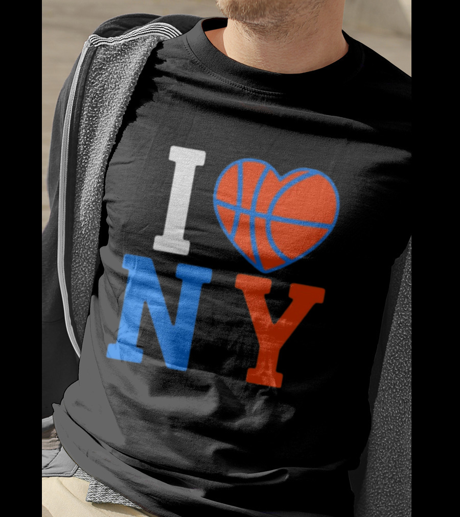 New York Knicks I Heart NY Basketball T-Shirt