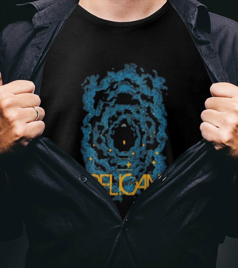 Pelican May 15 2026 Doomroosje Nijmegen Netherlands Blue Abstract T-Shirt
