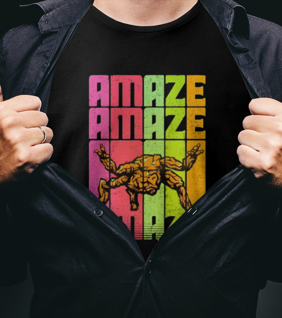 Rocky Project Hail Mary Amaze Amaze Amaze Colorful Alien T-Shirt