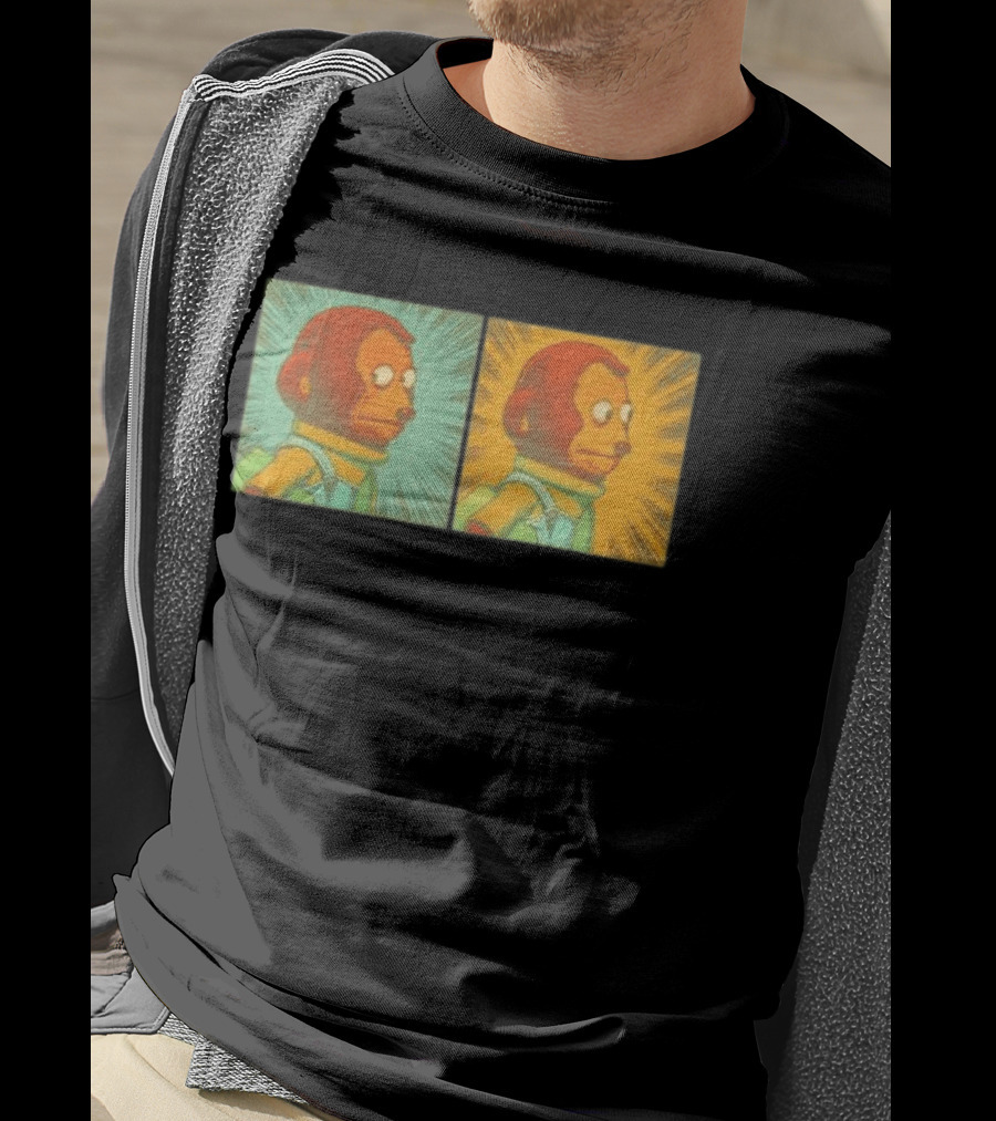Awkward Look Monkey Puppet Meme Garment Dyed T-Shirt