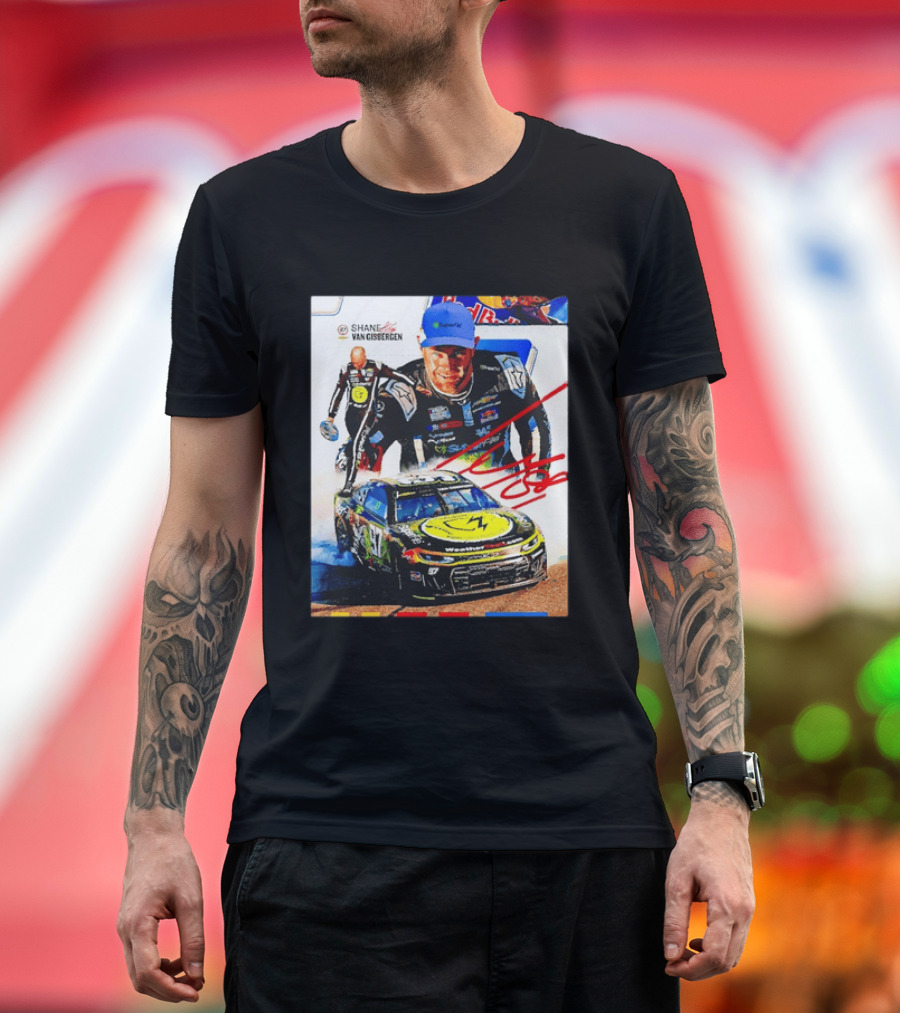 Shane Van Gisbergen NASCAR Red Bull New Zealander Racing Driver #97 T-Shirt