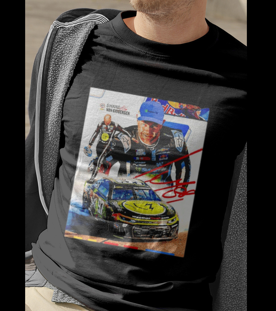 Shane Van Gisbergen NASCAR Red Bull New Zealander Racing Driver #97 T-Shirt