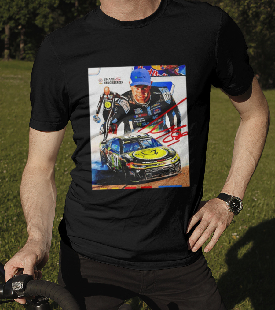 Shane Van Gisbergen NASCAR Red Bull New Zealander Racing Driver #97 T-Shirt