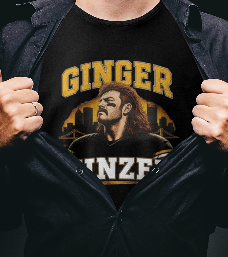 Ginger Yinzer Gennings Dunker Pittsburgh Steelers Football 2026 T-Shirt