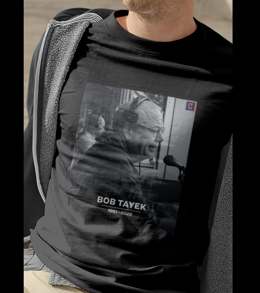 Bob Tayek 1951 2026 Cleveland Guardians T-Shirt