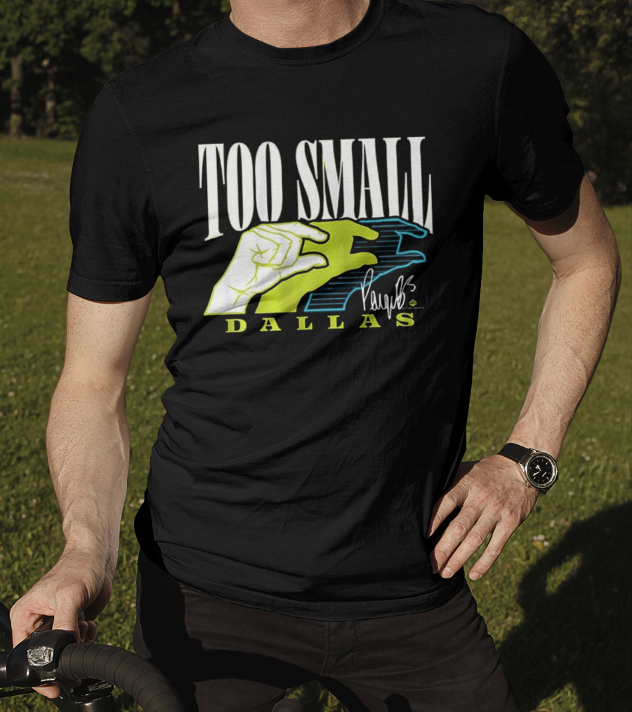 TOO SMALL Hands Paige Bueckers Dallas WNBA T-Shirt