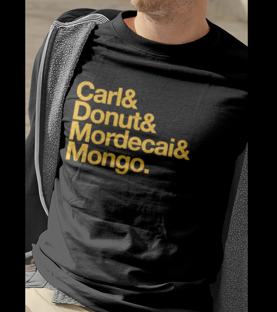 Carl Donut Mordecai Mongo Dungeon Crawler Names T-Shirt
