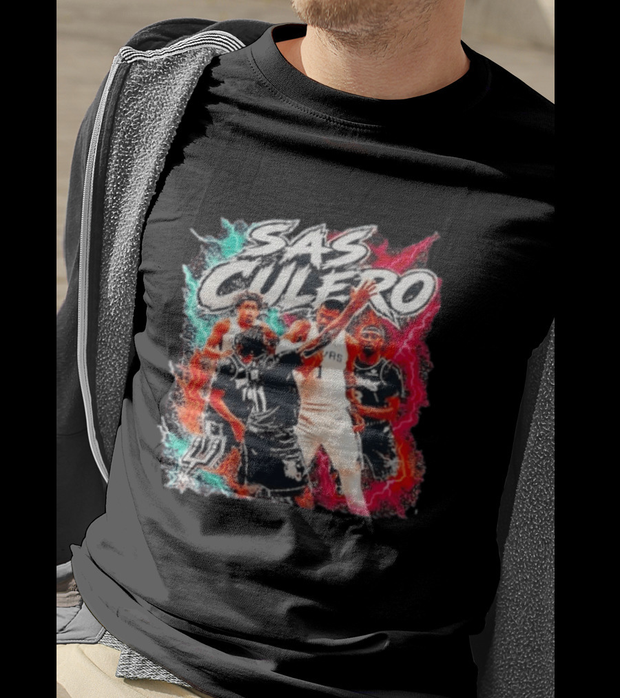 SAS Culero Spurs Flagrant Foul Elbow Action T-Shirt