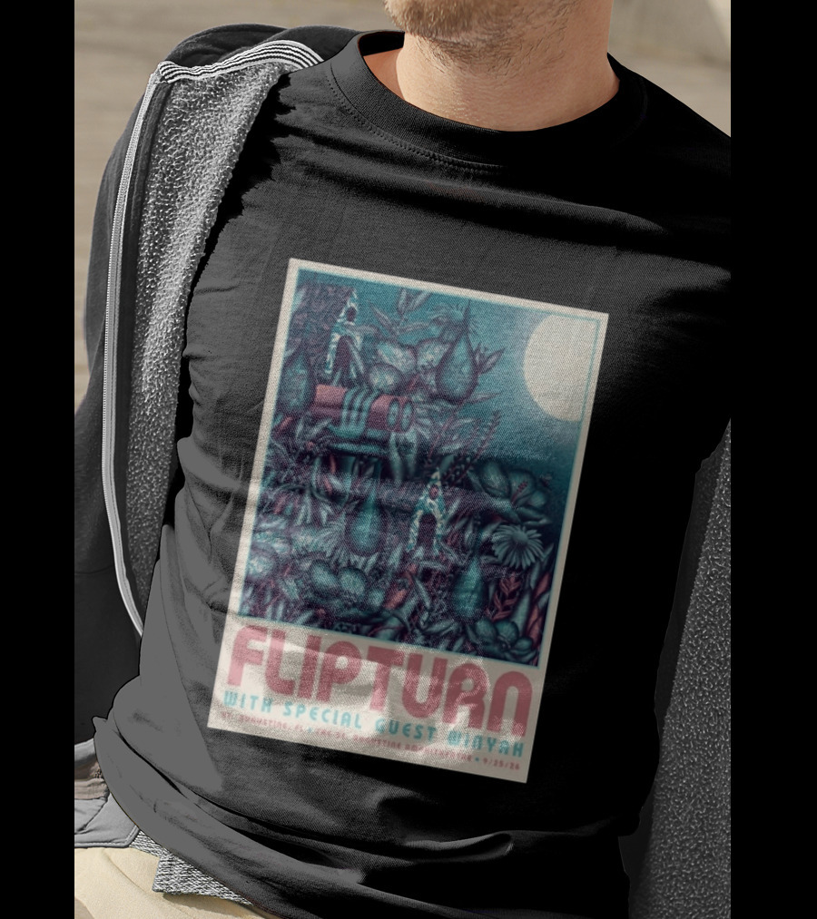 FLIPTURN With Special Guest Winyah St. Augustine Ampitheatre 9/25/26 T-Shirt